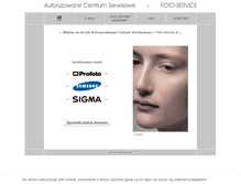 Tablet Screenshot of foto-service.pl
